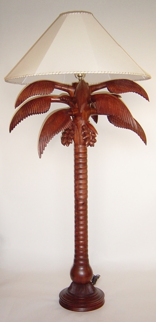 Coconut Palm Tree Floor Lamp